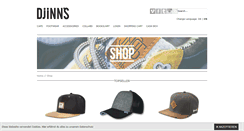 Desktop Screenshot of djinns-shop.eu